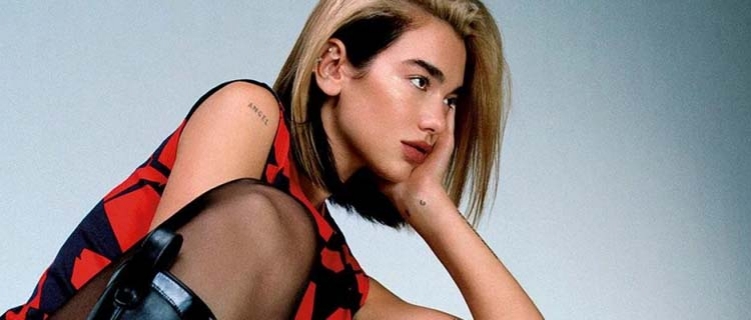 Ainda não está 100% pronto: Dua Lipa fotografa capa do novo álbum