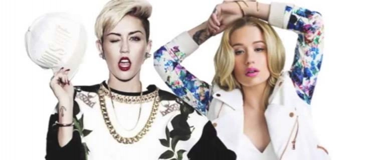 Iggy Azalea conta que gostaria de fazer parceria com Miley Cyrus – mas com uma condição especial