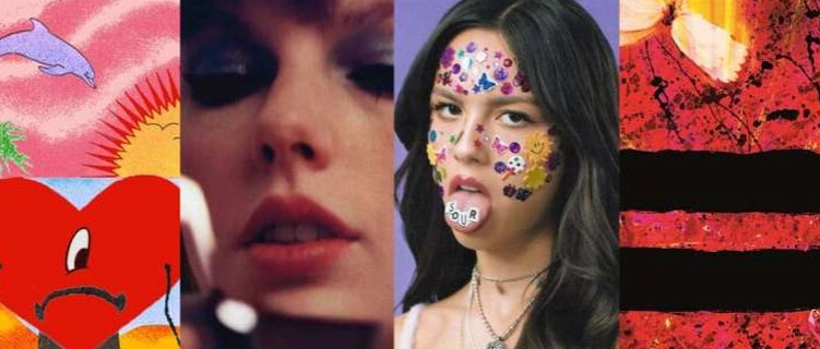 TAYLOR SWIFT E BAD BUNNY FORAM OS ARTISTAS COM MAIS ÁLBUNS VENDIDOS EM 2022