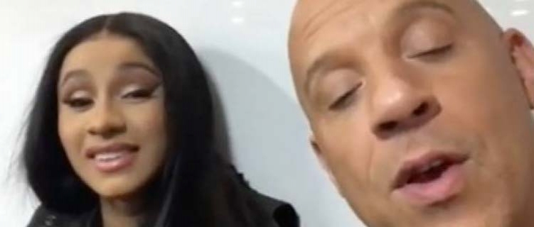 Vin Diesel revela participação de Cardi B em “Velozes e Furiosos 9”