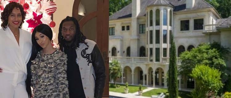 Cardi B se presenteia com mansão nos EUA. Veja a casa!