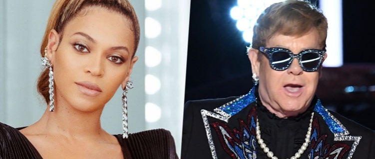 Beyoncé e Elton John devem cantar juntos na trilha sonora de “O Rei Leão”