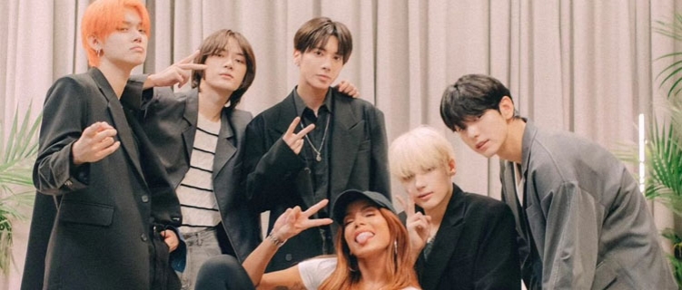 TXT, grupo K-Pop que lançou música com Anitta, tem integrante filho de brasileiro