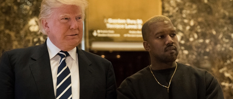 Kanye West diz que Donald Trump é tipo um irmão para ele