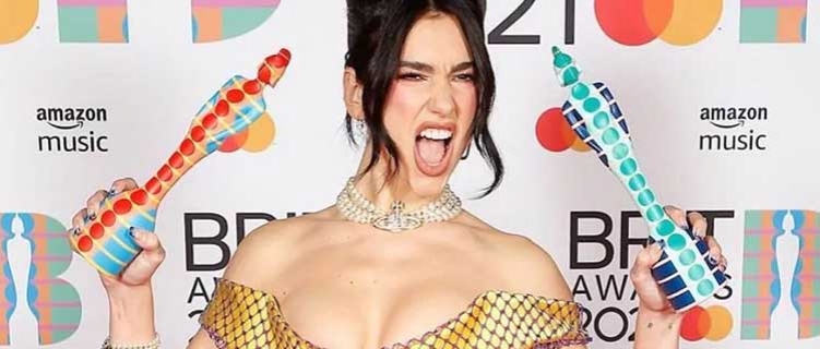 Dua Lipa é a grande vencedora dos Brit Awards de 2021!