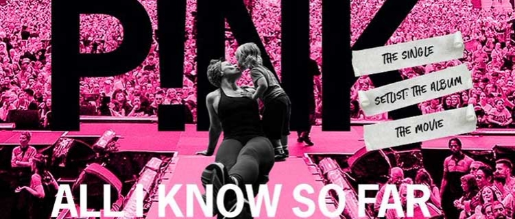 P!NK anuncia música e álbum ao vivo do documentário “All I Know So Far”