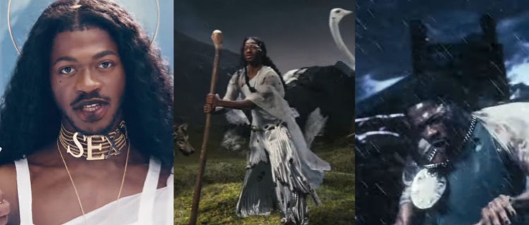 Lil Nas X encarna Jesus Cristo e outros personagens bíblicos em videoclipe inédito