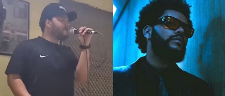 The Weeknd compartilha vídeo de sósia brasileiro cantando “Blinding Lights” em versão forró