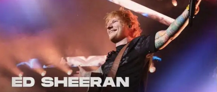 Ed Sheeran é o primeiro headliner do Palco Mundo confirmado do Rock in Rio de 2024!