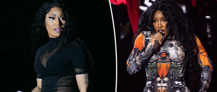 Duelo de titãs: Nicki Minaj e SZA trocam 'farpas' nas redes sociais