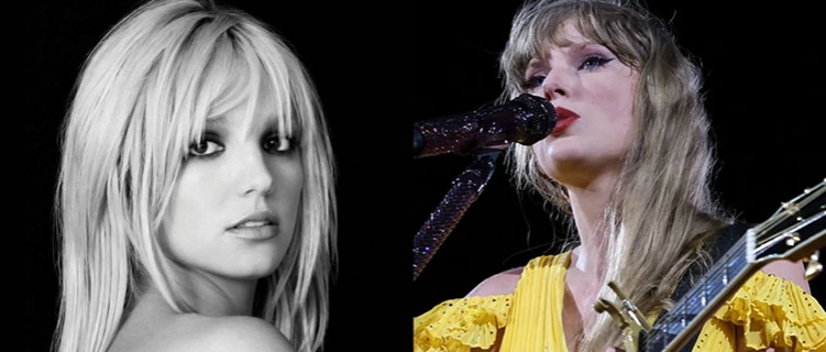 Britney Spears celebra sucesso de Taylor Swift em post no Instagram: “Icônica”