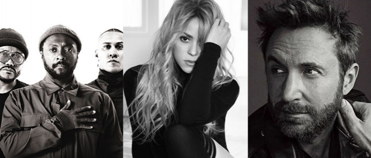 “Don’t You Worry”, parceria de Black Eyed Peas, Shakira e David Guetta ganha prévia