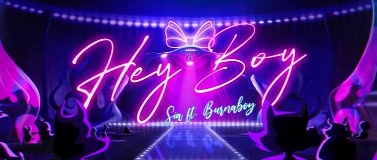 Sia anuncia remix de “Hey Boy” em parceria Burna Boy