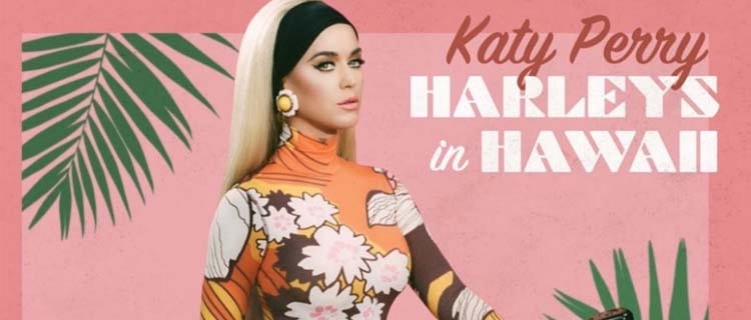 Katy Perry está bem motoqueira no vídeo vertical de “Harleys In Hawaii”