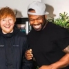 Ed Sheeran sobe ao palco em show do 50 Cent para performance de "Shape Of You"